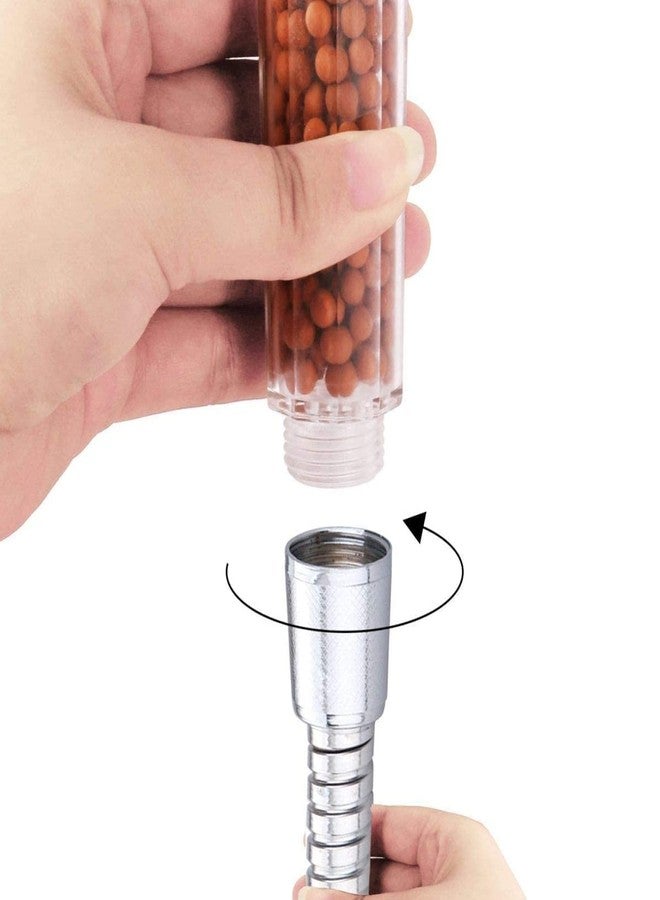 الكبريت رأس دش سبا كبريتي مزود بفلتر موفر للمياه لعلاج تساقط الشعر وجفاف البشرة - Image 3